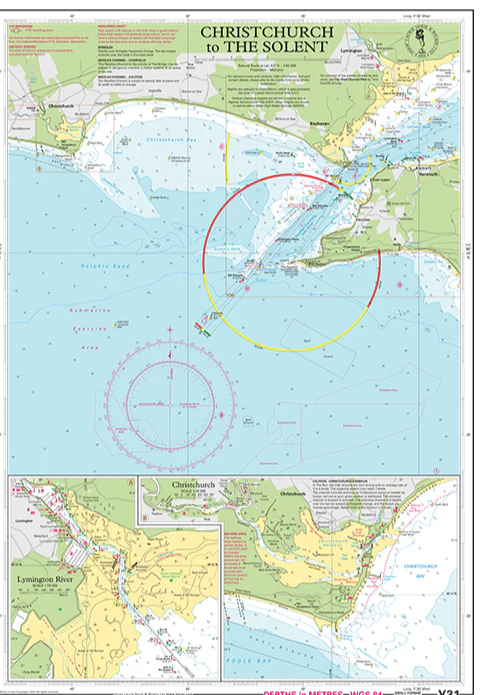 Imray Y31 Christchurch to the Solent March 2024