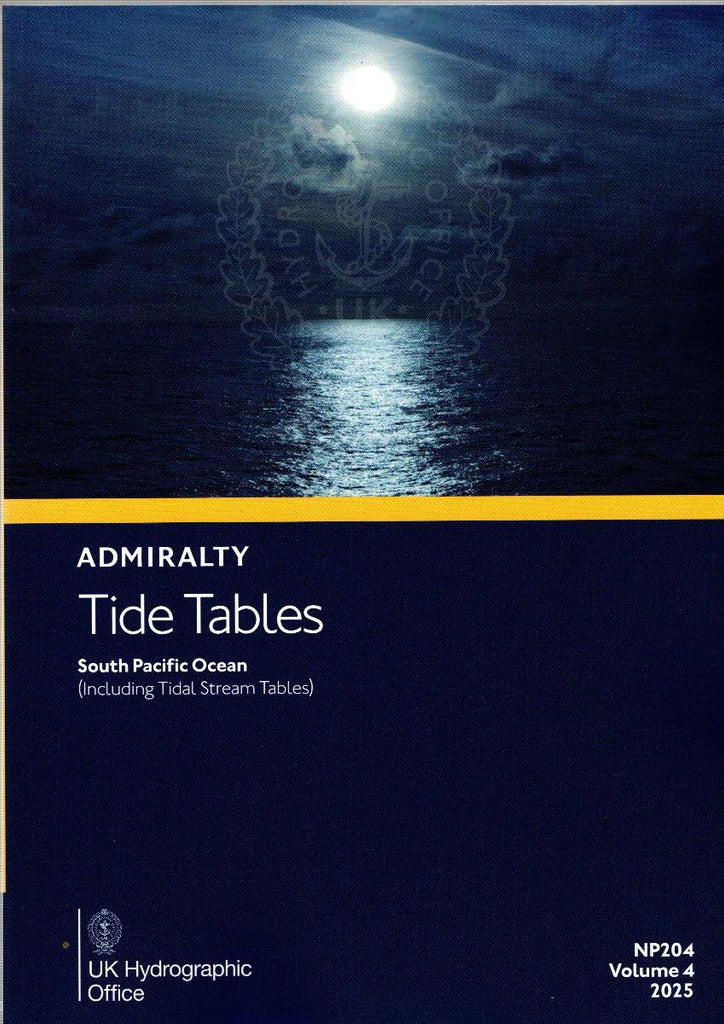 ADMIRALTY Tide Tables, South Pacific Ocean (Including Tidal Stream Tables)