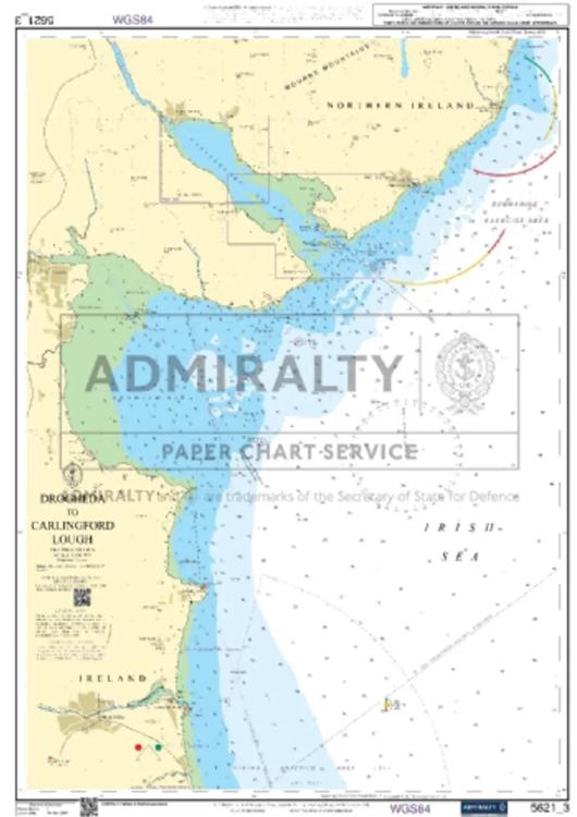 Small Craft Charts - Drogheda to Carlingford Lough