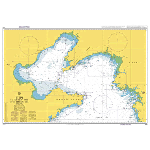 China and Korea, Bo Hai and Northern Part of the Yellow Sea