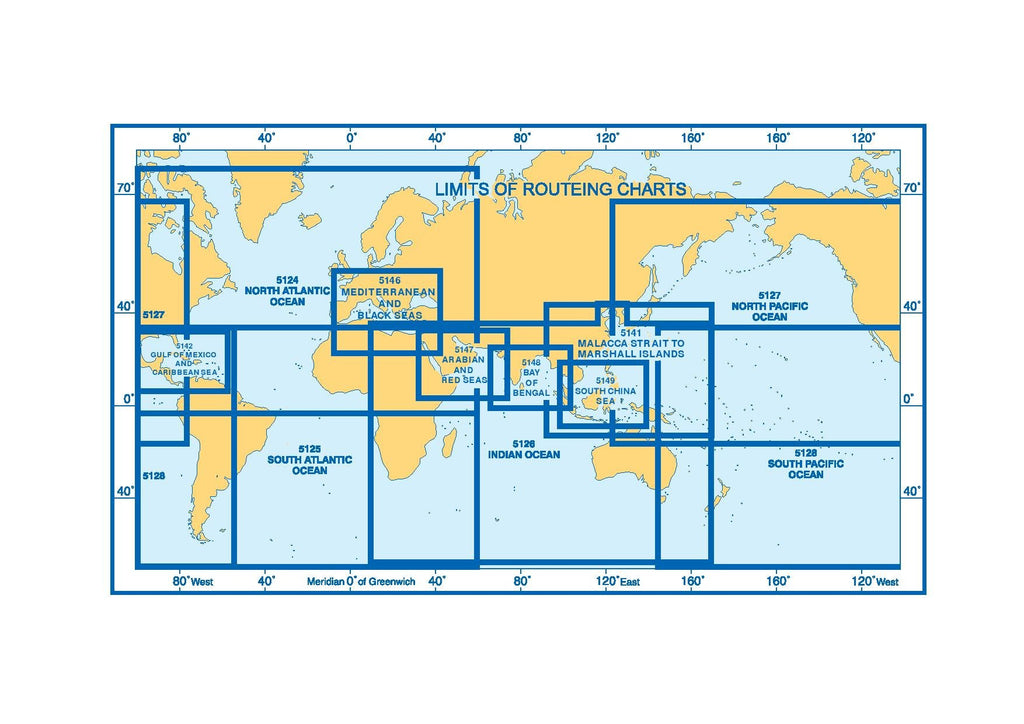 Routeing Chart North Pacific Ocean. (May)