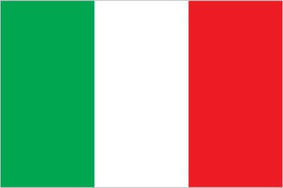 Italy - Sewn 2 yard Flag