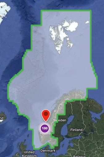 NSEU649L - Large Garmin Navionics Plus - Norway