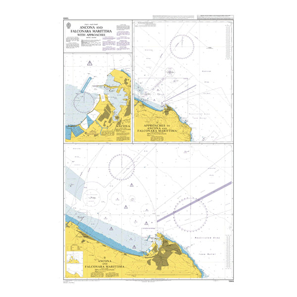 Italy - East Coast, Ancona and Falconara Marittima with Approaches