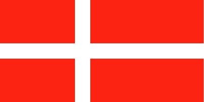 Denmark - Printed 1 yard Flag