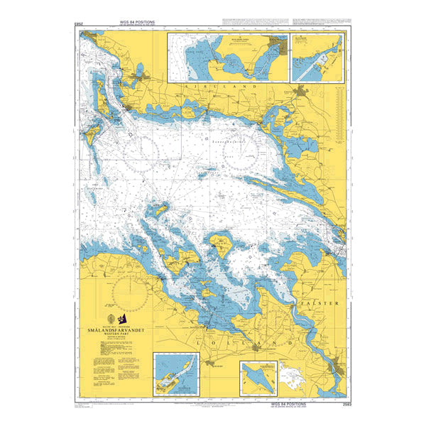 Baltic Sea - Denmark, Smålandsfarvandet, Western Part