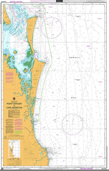 Australia - East Coast, Queensland, Point Danger to Cape Moreton