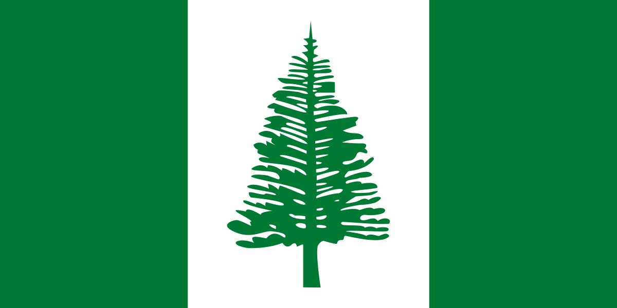Norfolk Islands - Sewn 0.75 yard Flag