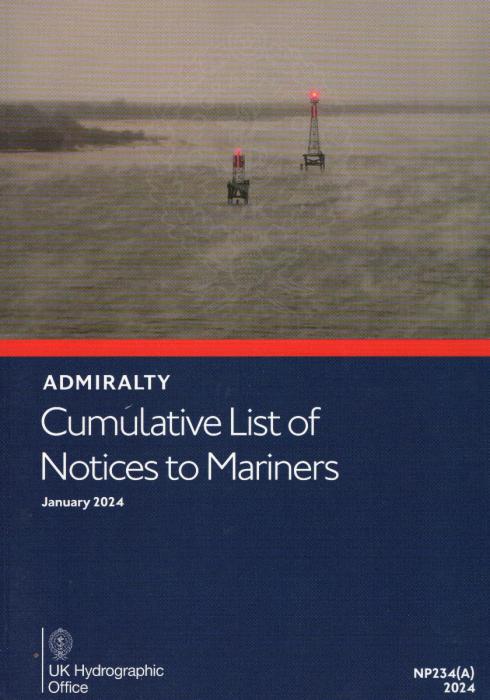 Cumulative List of Notices to Mariners - January 2025