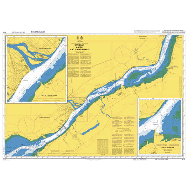 Canada, Québec/Quebec, Fleuve Saint-Laurent / St. Lawrence River, Batiscan au/to Lac Saint-Pierre