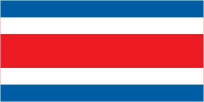 Costa Rica - Sewn 0.75 yard Flag