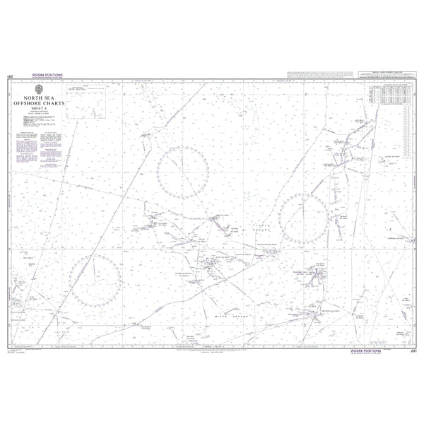 North Sea Offshore Charts, Sheet 4