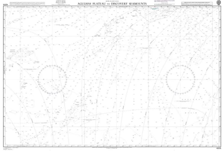 South Atlantic Ocean, Agulhas Plateau to Discovery Seamounts