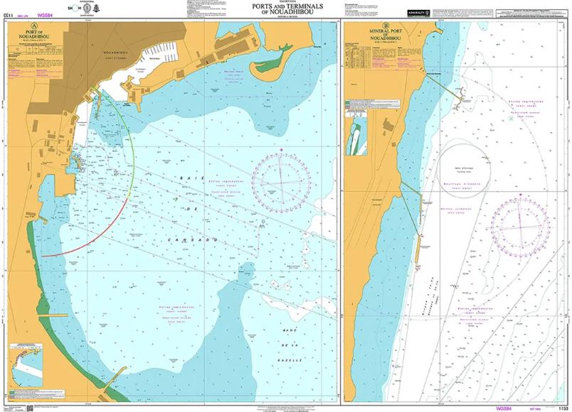 Africa - West Coast, Ports and Terminals of Nouadhibou