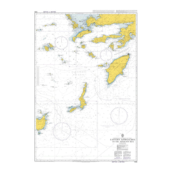 Mediterranean Sea - Greece and Turkey, Eastern Approaches to the Aegean Sea