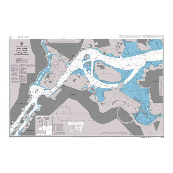 United States - East Coast, New York, East River, Tallman Island to Queensboro Bridge