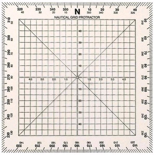 Portland Navigational Protractor (125mm)