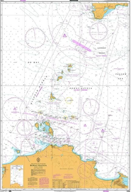 China - Bo Hai and Yellow Sea, Bohai Haixia