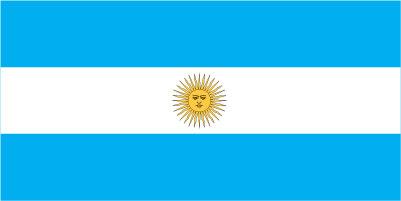 Argentina - Printed 0.75 yard Flag