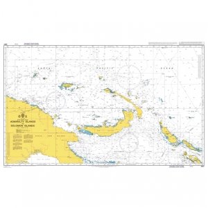 South Pacific Ocean, Admiralty Islands to Solomon Islands