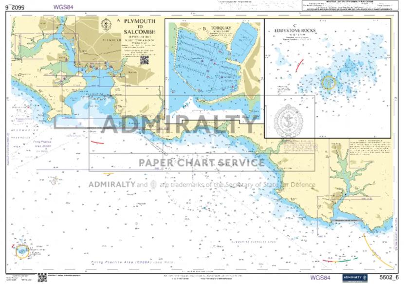 Small Craft Charts - Plymouth to Salcombe