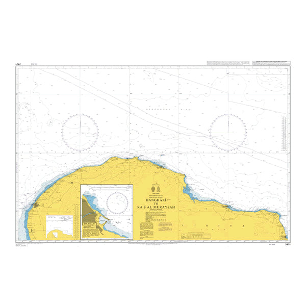 Mediterranean Sea, Libya and Egypt, Banghāzī to Ra's Al Muraysah