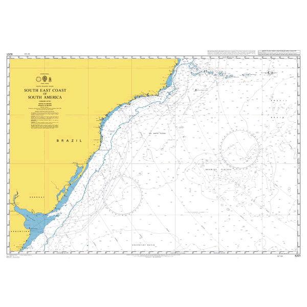 South Atlantic Ocean, South East Coast of South America