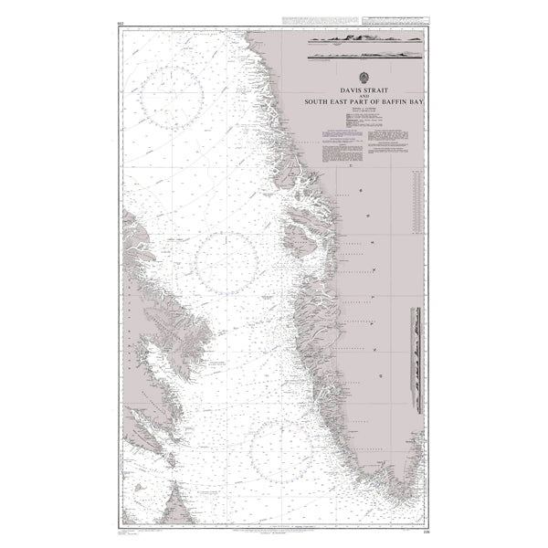 Davis Strait and South East Part of Baffin Bay