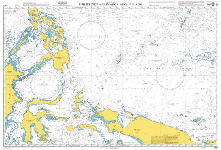Pacific Ocean, Philippines to Bismarck Archipelago