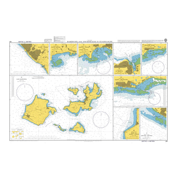 Harbours and Anchorages in Guadeloupe