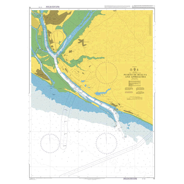Spain - South West Coast, Puerto de Huelva and Approaches