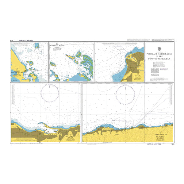 Caribbean Sea, Port and Anchorages on the Coast of Venezuela