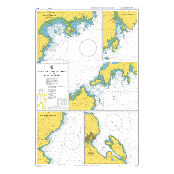 Scotland - West Coast, Harbours and Passages in the Inner Hebrides