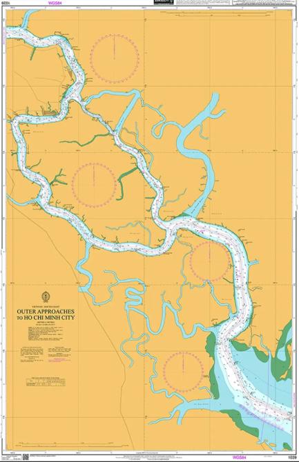 Vietnam - South Coast, Outer Approaches to Ho Chi Minh city