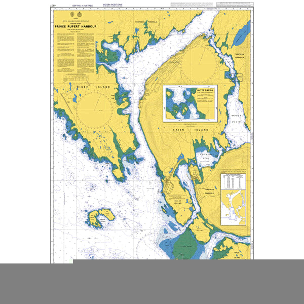 Canada, British Columbia/Colombie-Britannique, Chatham Sound, Prince Rupert Harbour