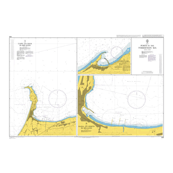 Italy, Ports in the Tyrrhenian Sea