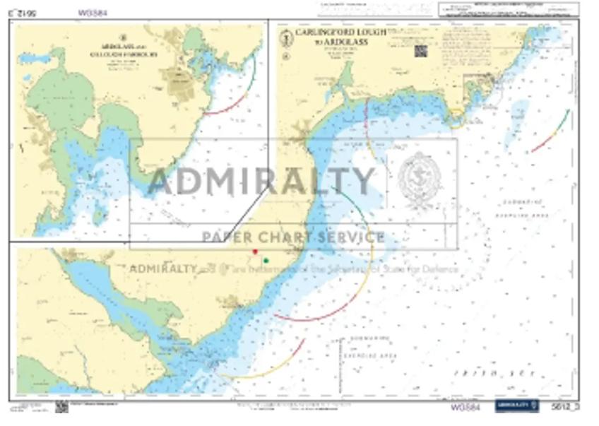 Small Craft Charts - Carlingford Lough to Ardglass
