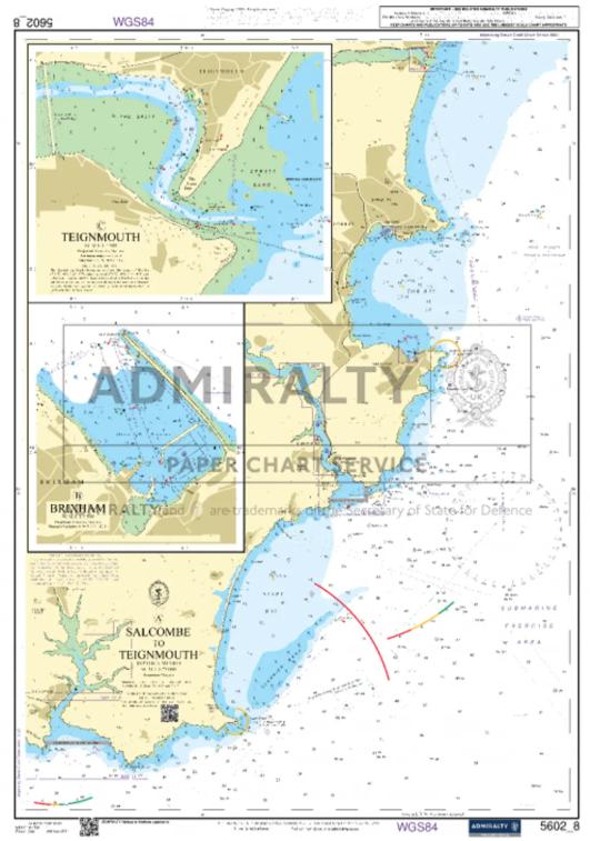 Small Craft Charts - Salcombe to Teignmouth