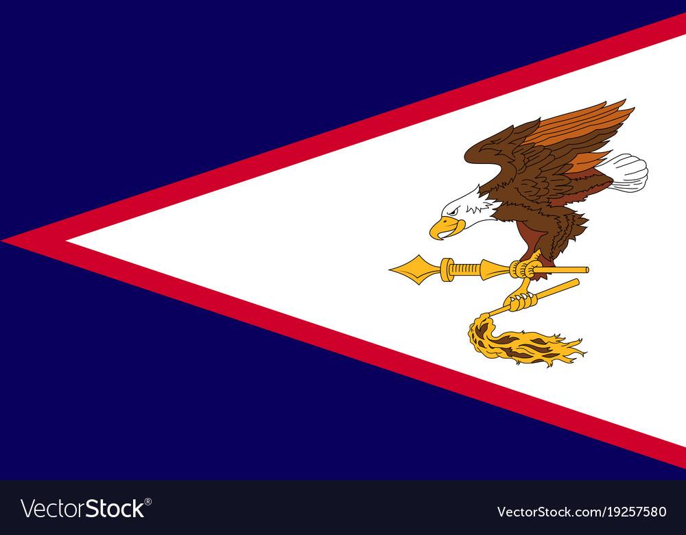 US Samoa - Sewn 0.75 yard Flag