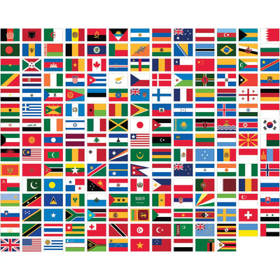 Flags Sewn