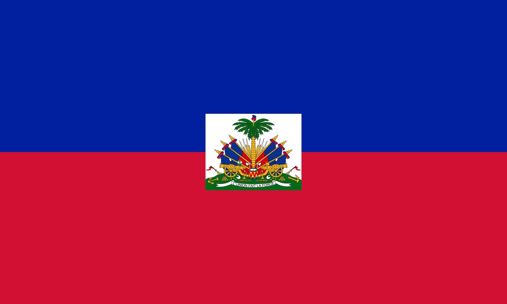 Haiti - Sewn 1.5 yard Flag