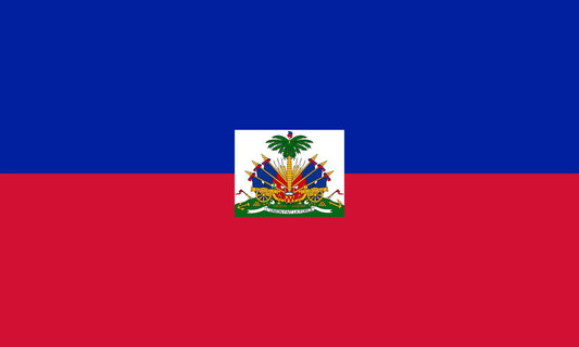 Haiti - Sewn 1.5 yard Flag