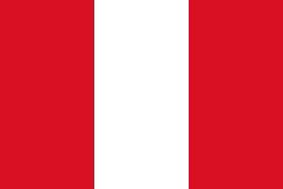 Peru - Sewn 0.75 yard Flag