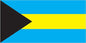Bahamas - Sewn 2 yard Flag