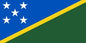 Solomon Islands - Sewn 1 yard Flag