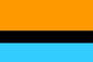 Chagos Islands - Printed 0.75 yard Flag