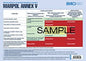 Marpol Annex V Discharge Placard - A3 (297mm x 420mm)