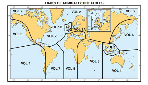 Admiralty Tide Tables - Indian Ocean (Volume 3 including Tidal Stream Tables)