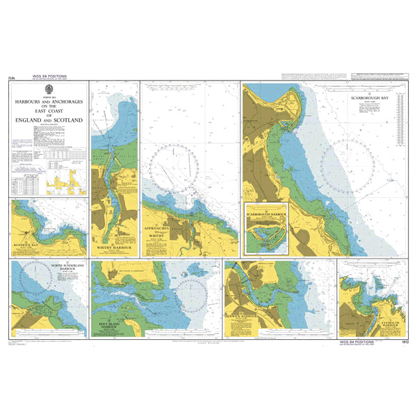 North Sea, Harbours and Anchorages on the East Coast of England and Scotland