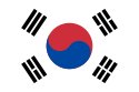 South Korea - Printed 1 yard Flag